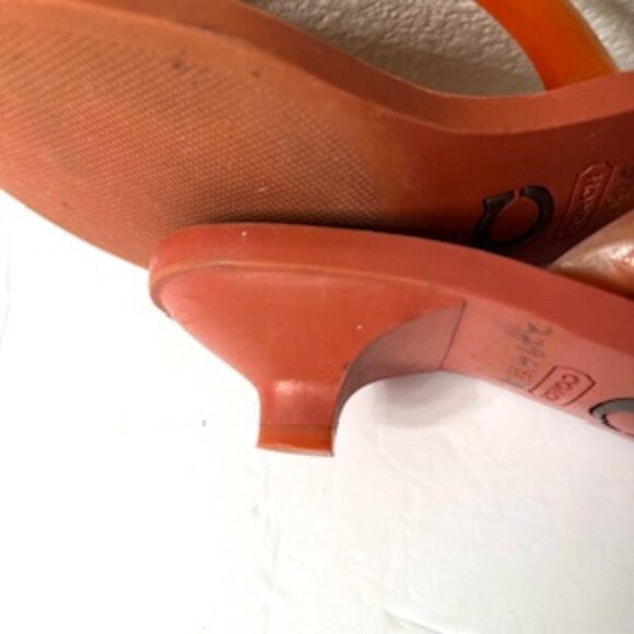 Coach  Logo Jelly Flip Flap Sandals - Picture 3 of 5